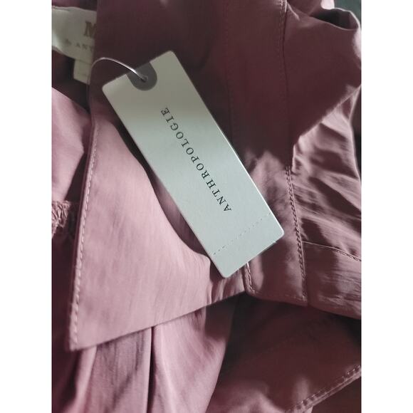 NWT Anthropologie Maeve Taffeta Midi Dress - Large - Picture 5 of 7